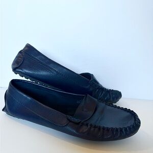 Old Navy women’s blue driving loafers size 9